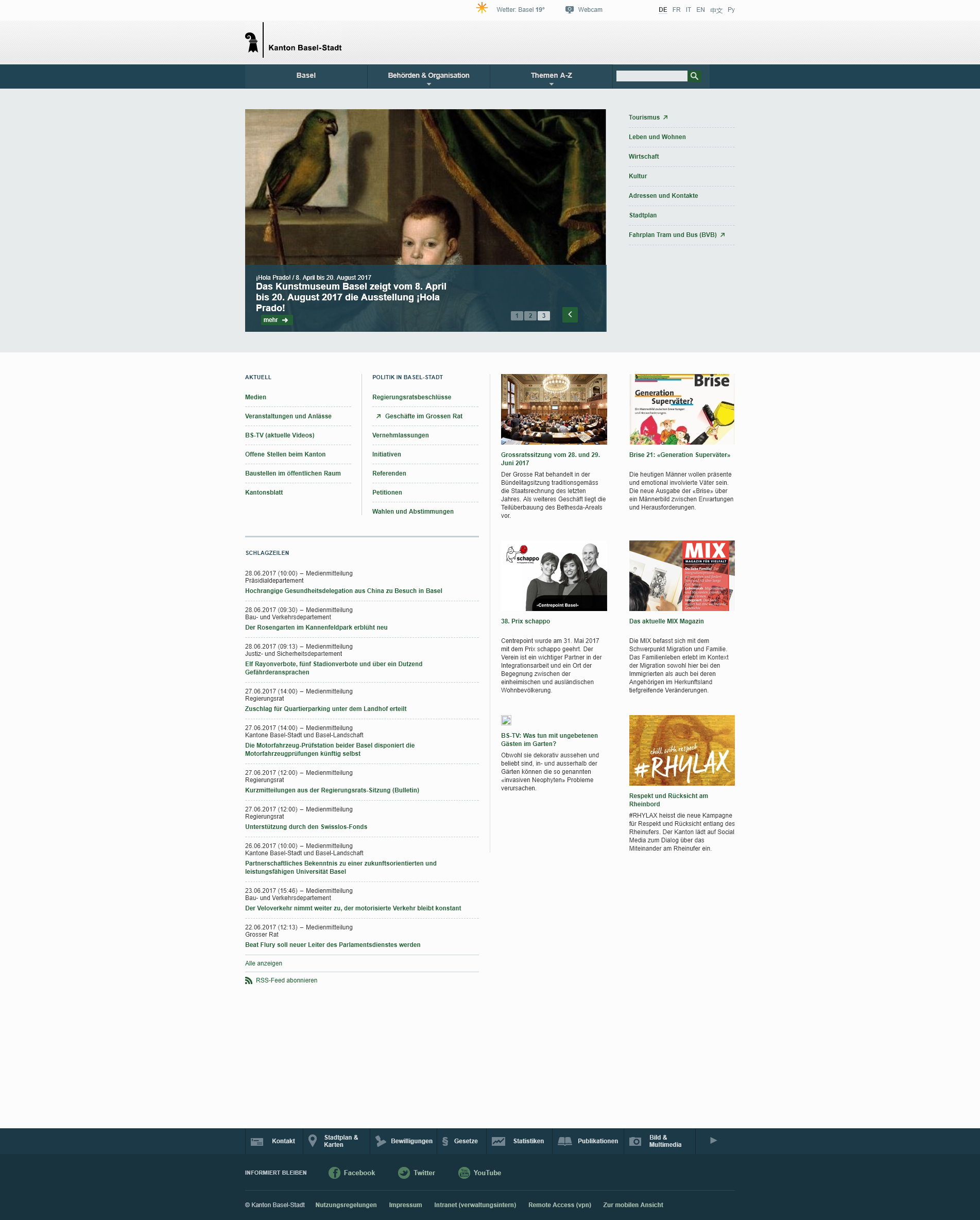Kanton Basel-Stadt — screenshot